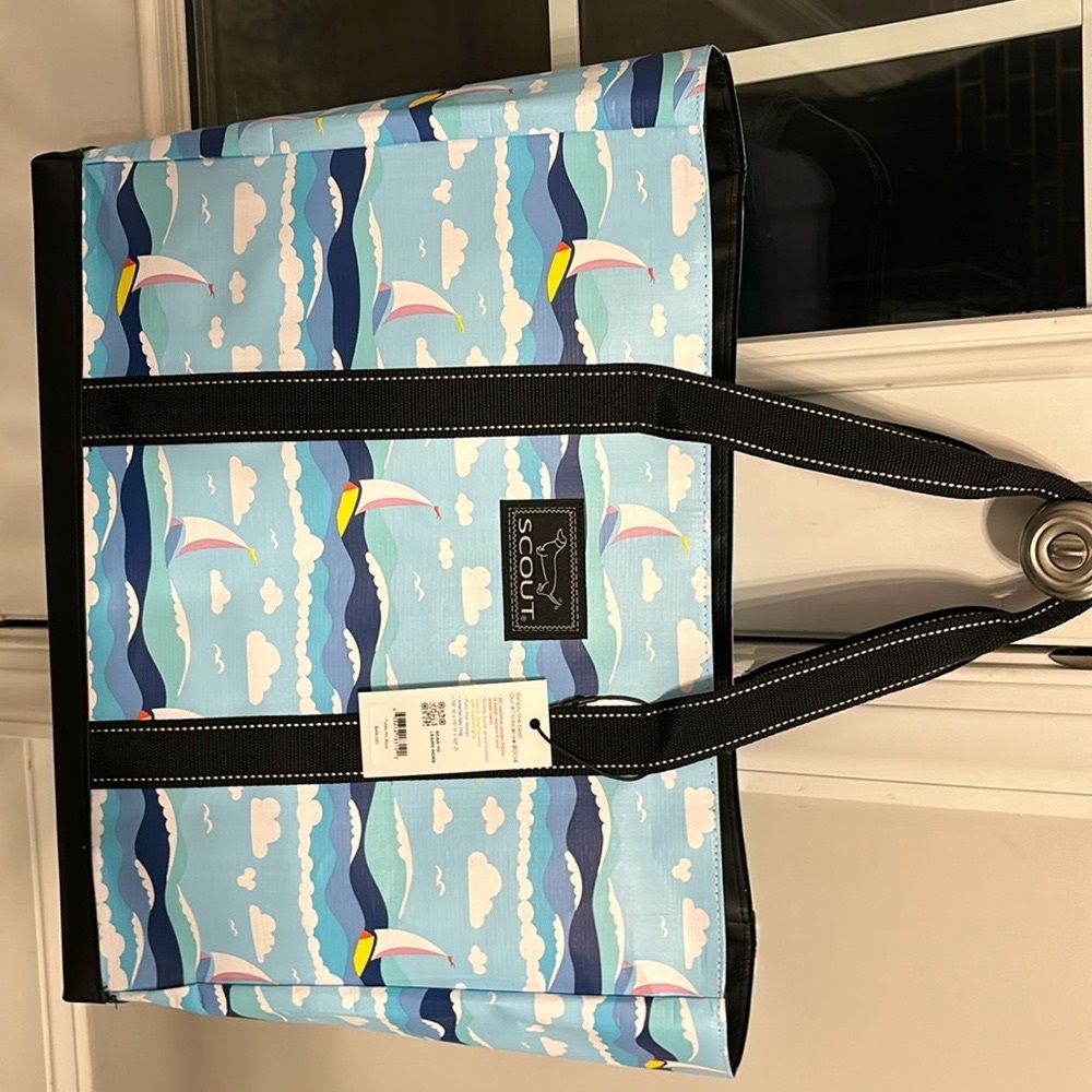 NEW Scout Original Deano Tote bag in Totes Ma Boat print